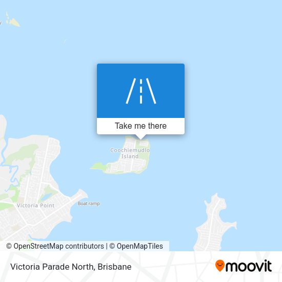 Victoria Parade North map