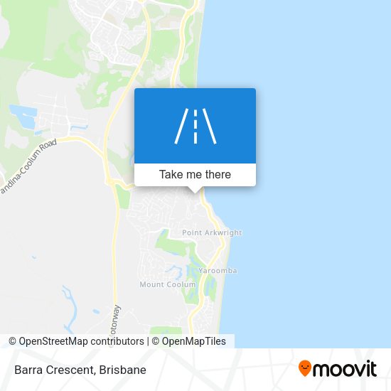 Barra Crescent map
