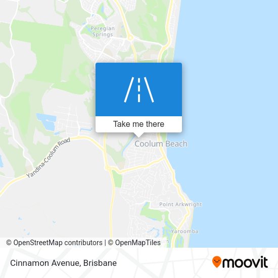 Cinnamon Avenue map