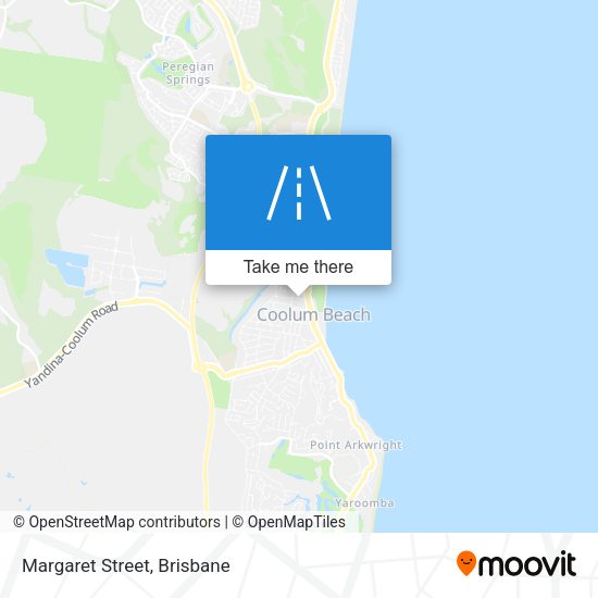 Margaret Street map