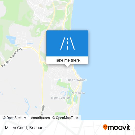 Millen Court map