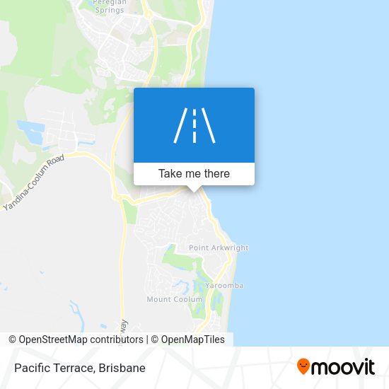 Pacific Terrace map