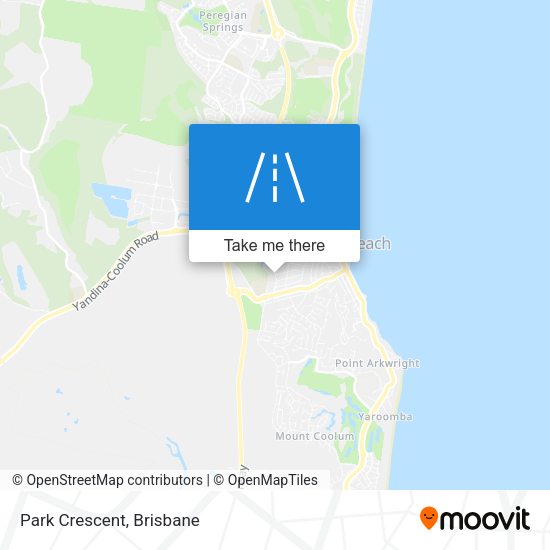 Park Crescent map