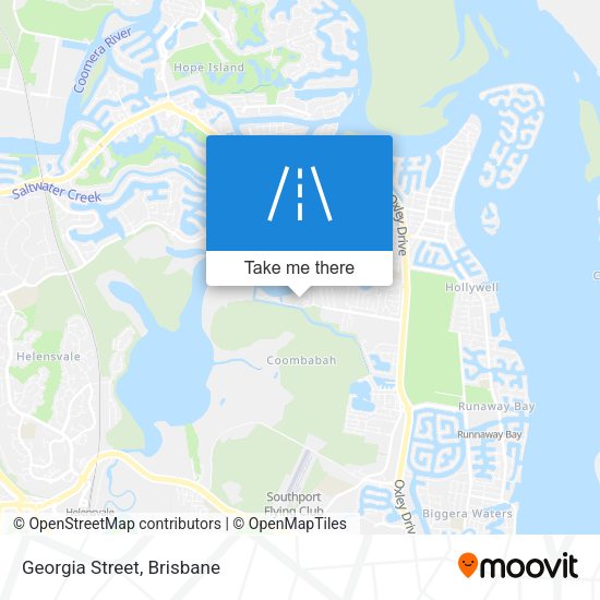 Georgia Street map