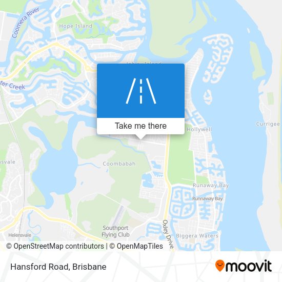 Hansford Road map