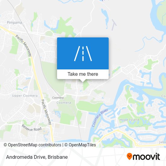 Andromeda Drive map