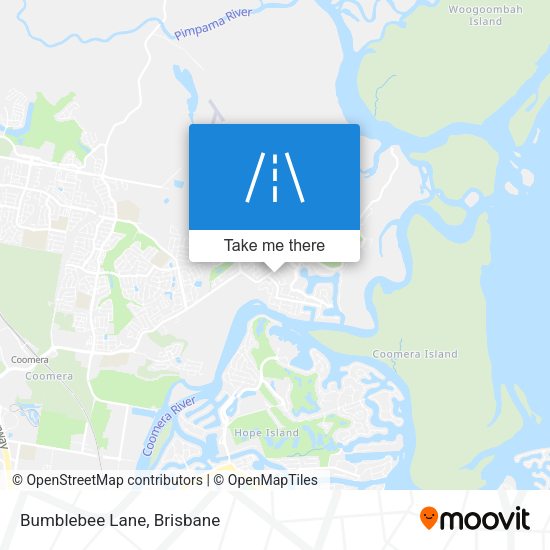 Bumblebee Lane map