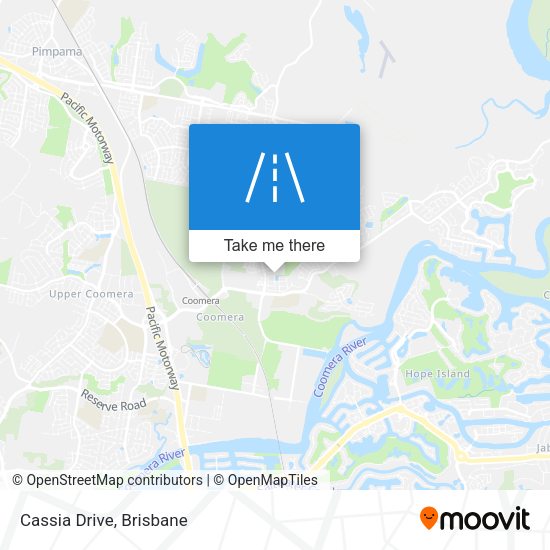 Cassia Drive map