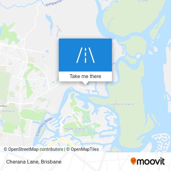 Cherana Lane map