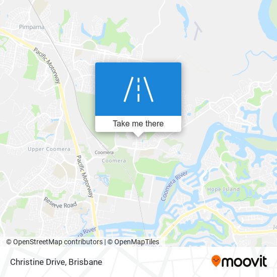 Christine Drive map