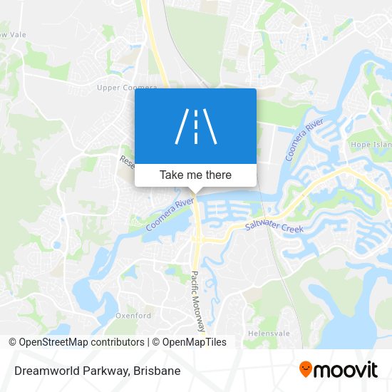 Dreamworld Parkway map