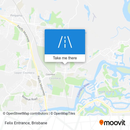 Felix Entrance map