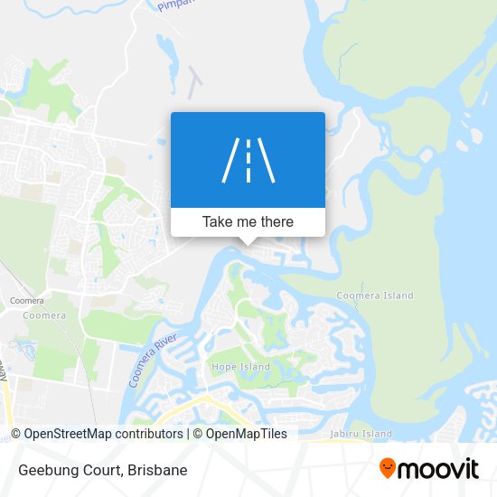 Geebung Court map