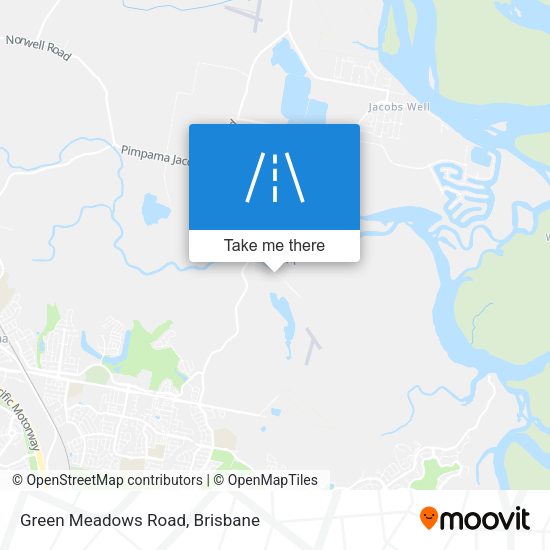 Green Meadows Road map