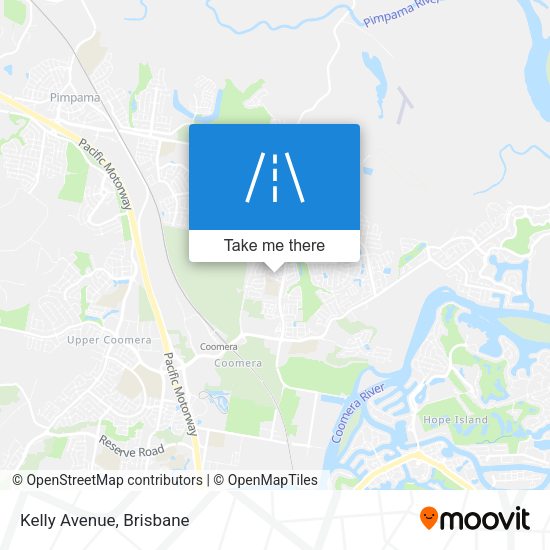 Kelly Avenue map