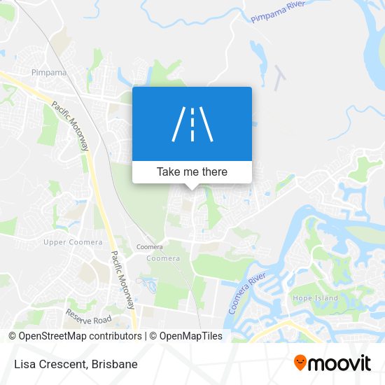Lisa Crescent map