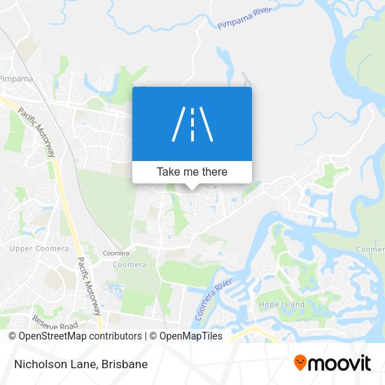 Nicholson Lane map