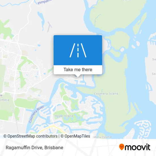 Mapa Ragamuffin Drive