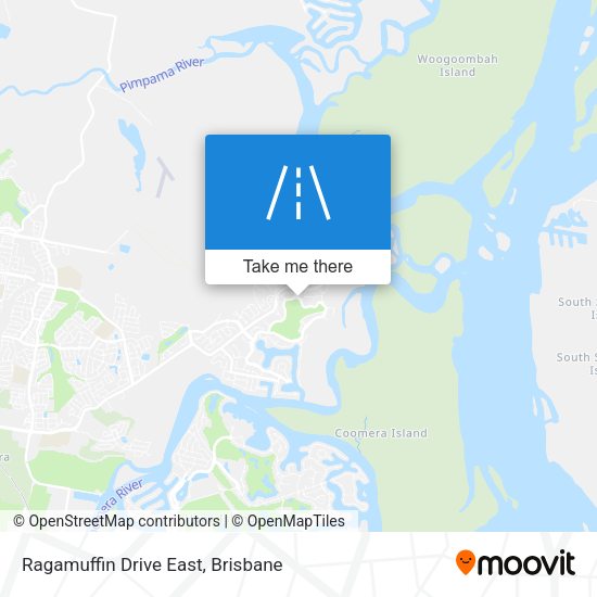 Ragamuffin Drive East map
