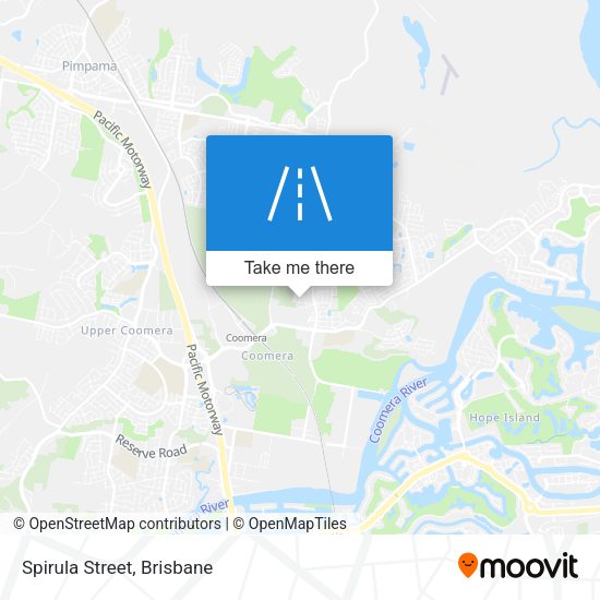 Spirula Street map