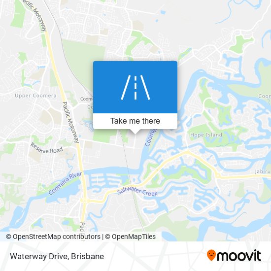 Waterway Drive map