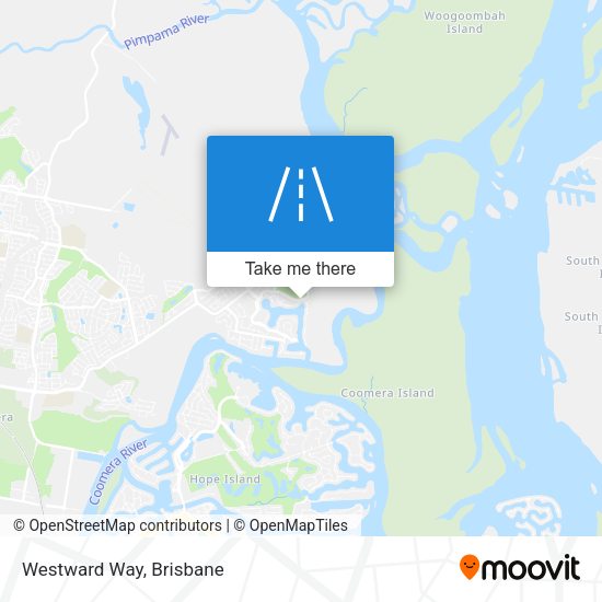 Westward Way map