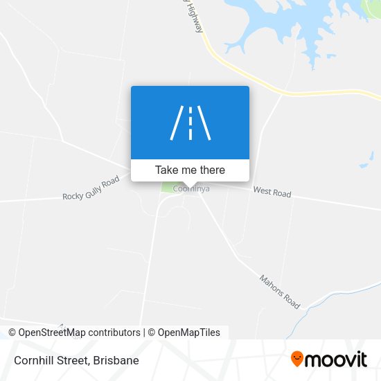 Cornhill Street map