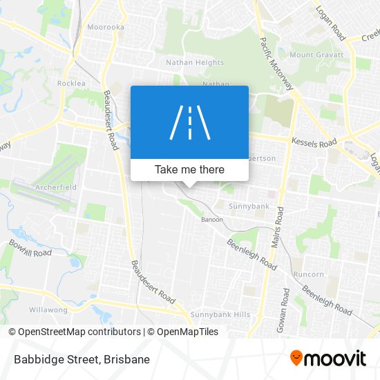 Babbidge Street map