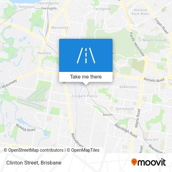 Clinton Street map