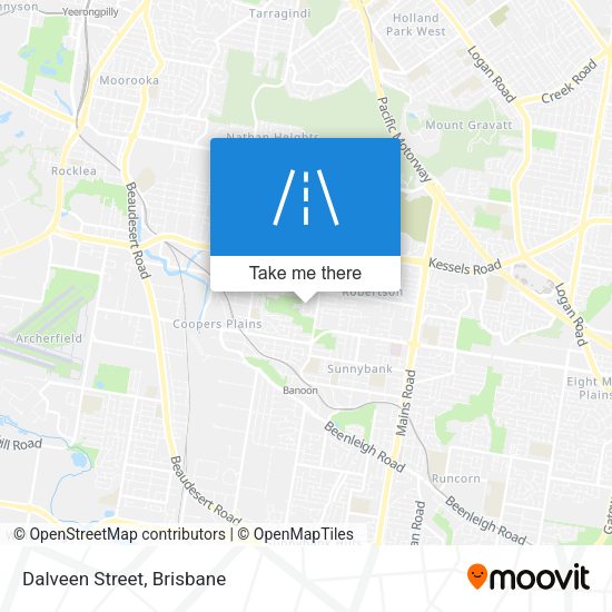 Dalveen Street map