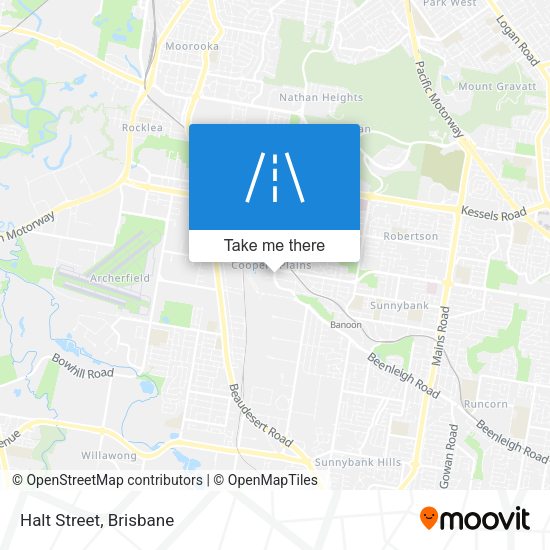 Halt Street map