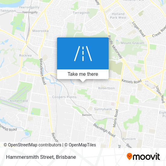 Hammersmith Street map