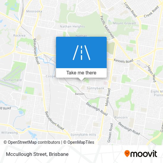 Mccullough Street map