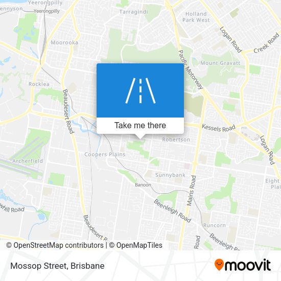 Mossop Street map