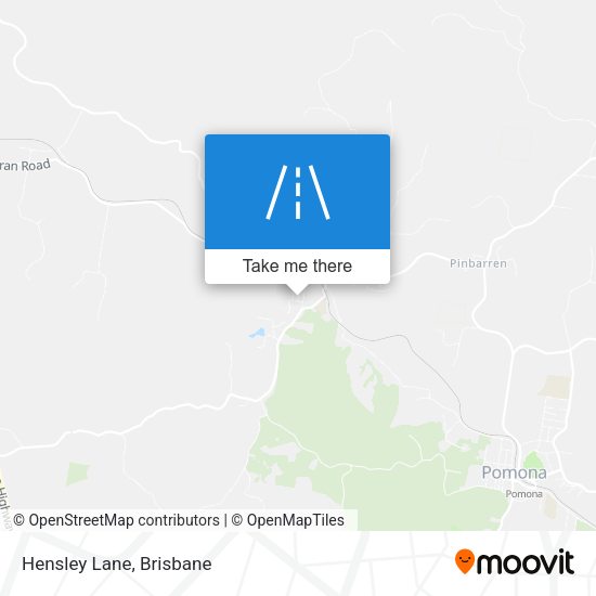 Hensley Lane map