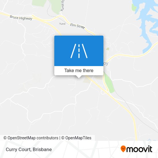 Curry Court map