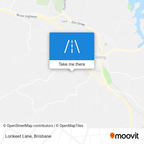 Lorikeet Lane map
