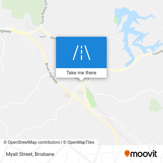 Myall Street map