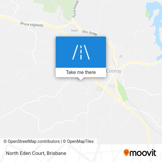 North Eden Court map