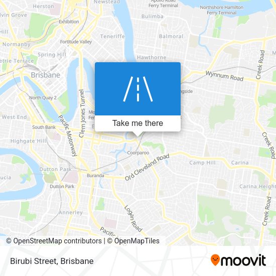 Birubi Street map