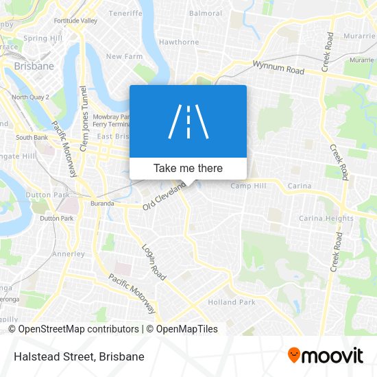 Halstead Street map