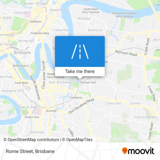 Rome Street map