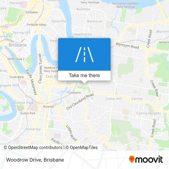 Woodrow Drive map
