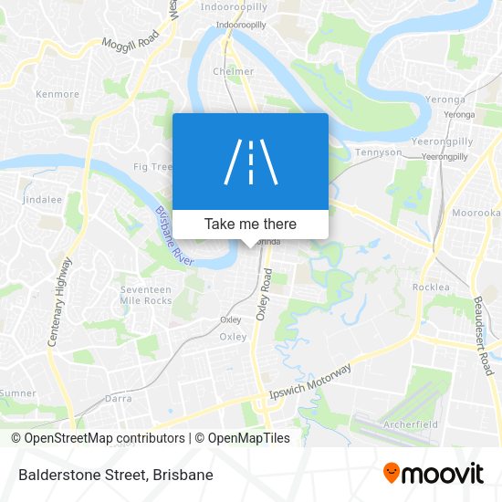 Balderstone Street map