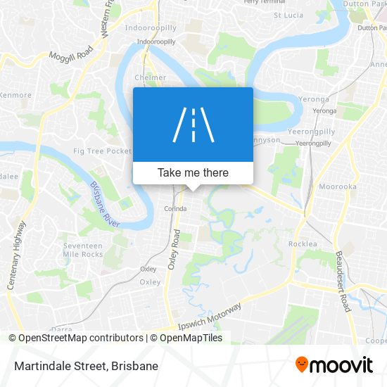 Martindale Street map