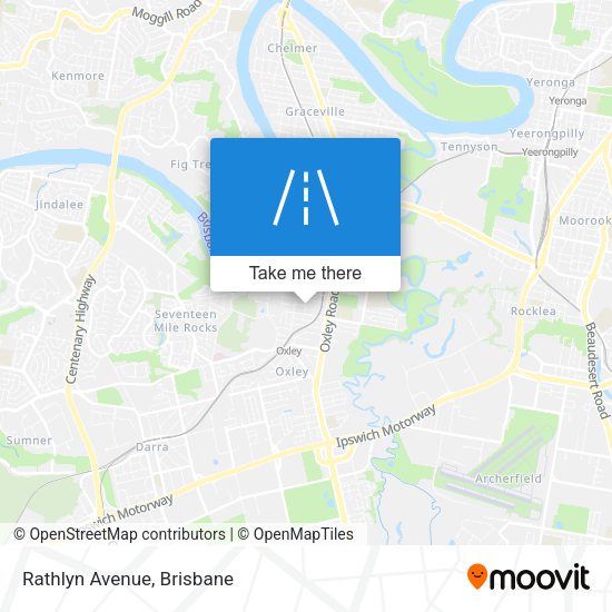 Rathlyn Avenue map