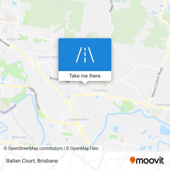 Ballan Court map