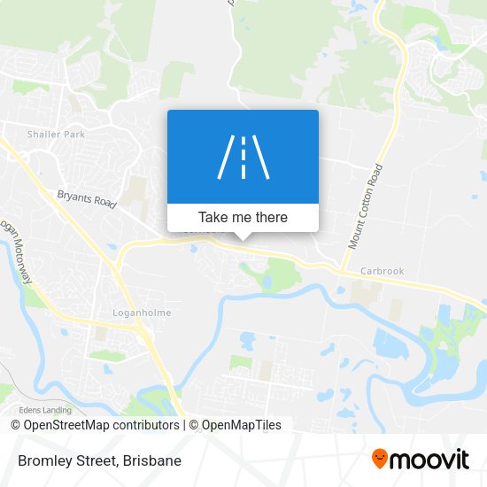 Bromley Street map