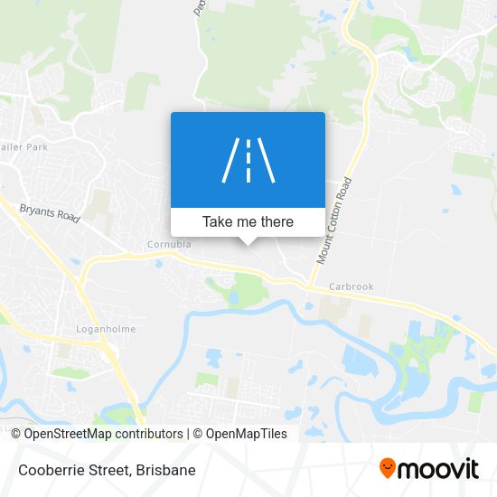 Cooberrie Street map