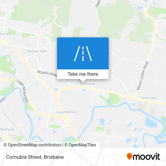 Cornubia Street map